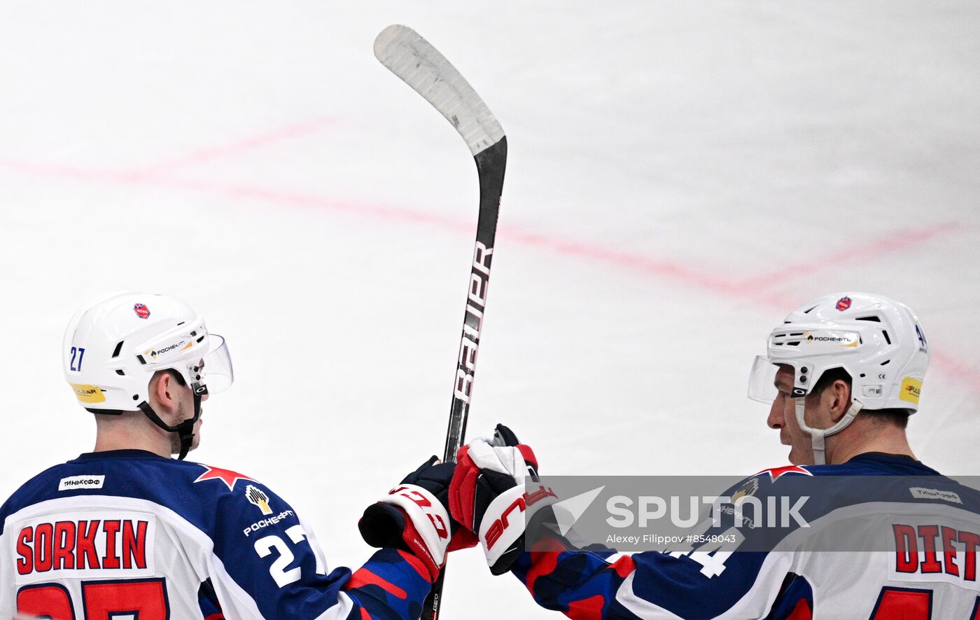 Russia Ice Hockey Kontinental League Spartak - CSKA