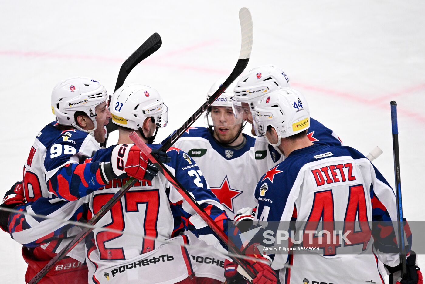 Russia Ice Hockey Kontinental League Spartak - CSKA