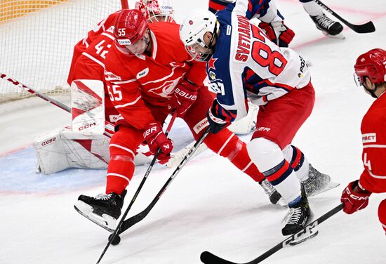 Russia Ice Hockey Kontinental League Spartak - CSKA