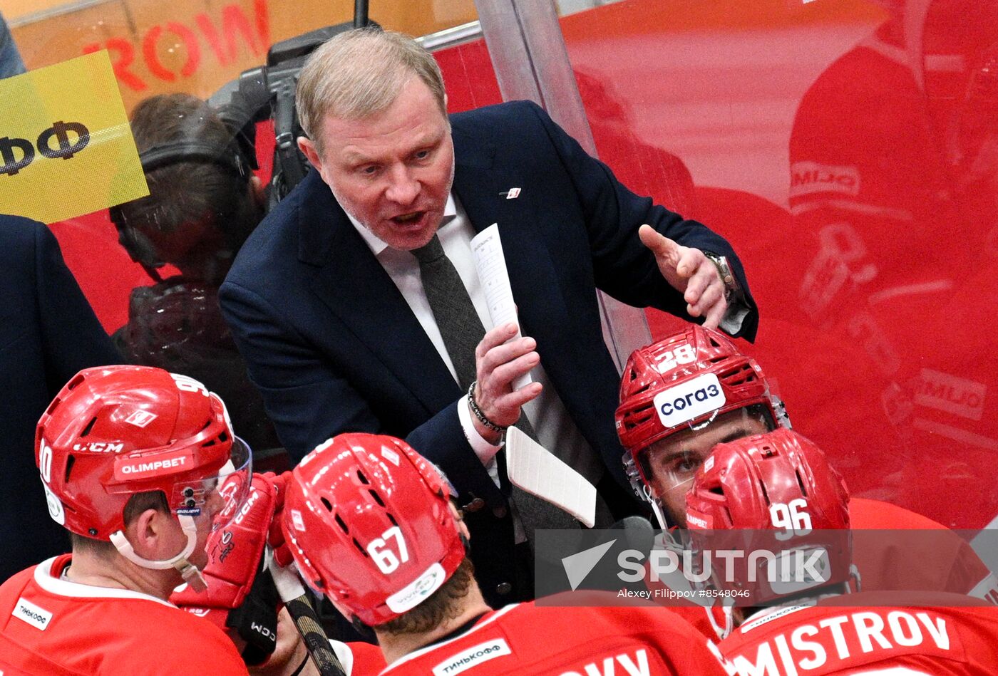 Russia Ice Hockey Kontinental League Spartak - CSKA