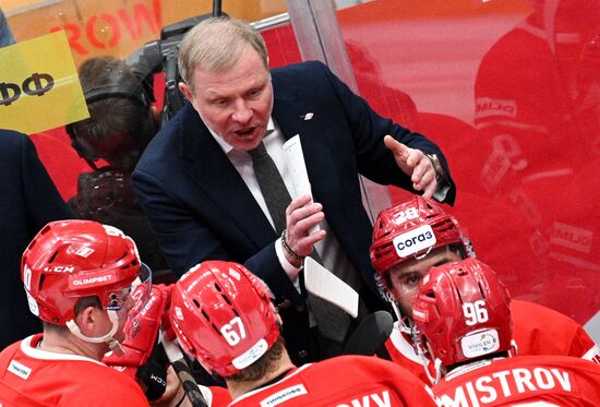 Russia Ice Hockey Kontinental League Spartak - CSKA