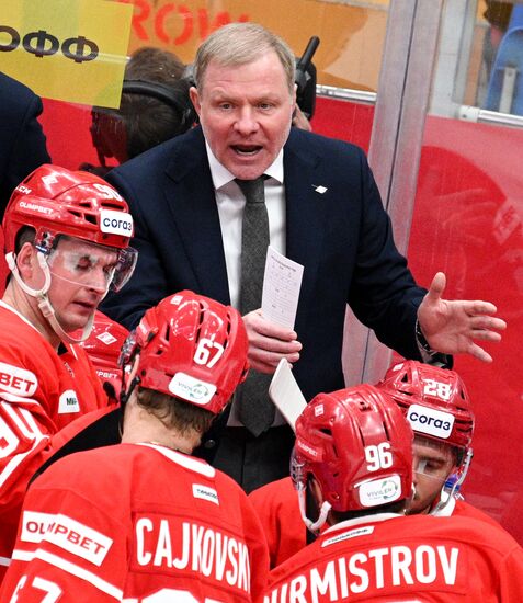 Russia Ice Hockey Kontinental League Spartak - CSKA