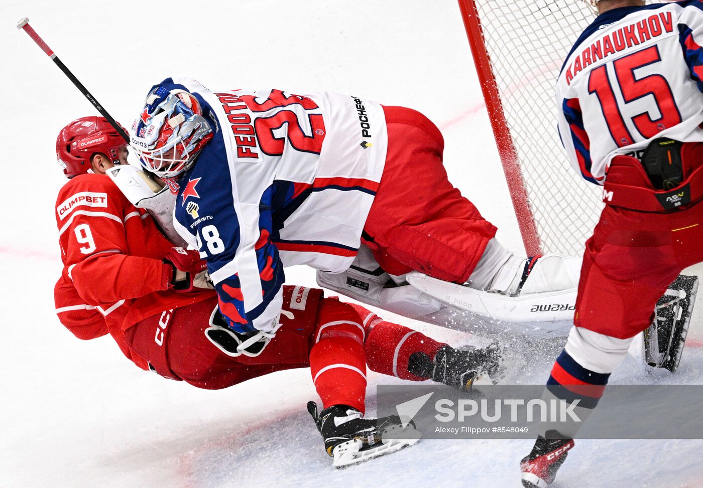 Russia Ice Hockey Kontinental League Spartak - CSKA