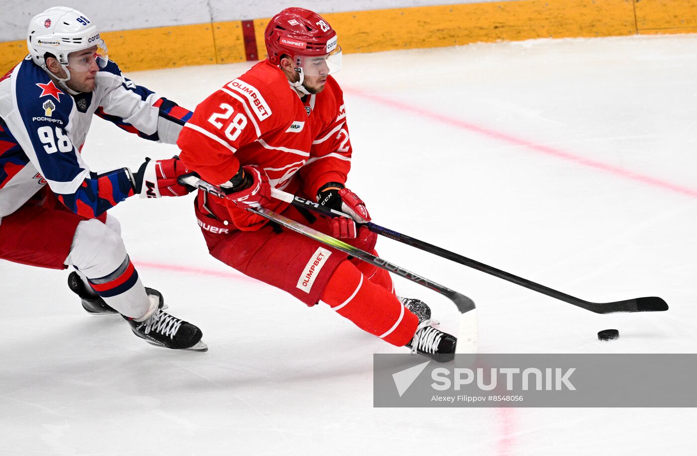 Russia Ice Hockey Kontinental League Spartak - CSKA