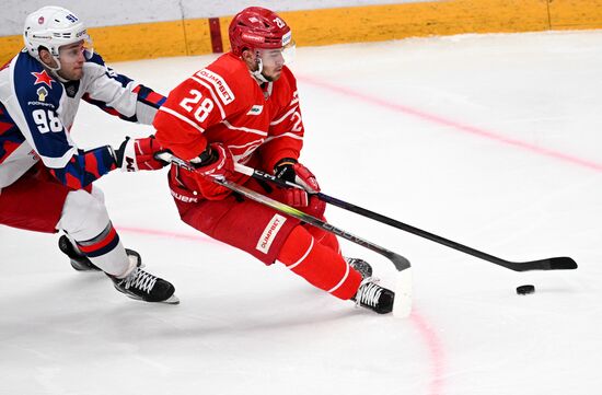 Russia Ice Hockey Kontinental League Spartak - CSKA
