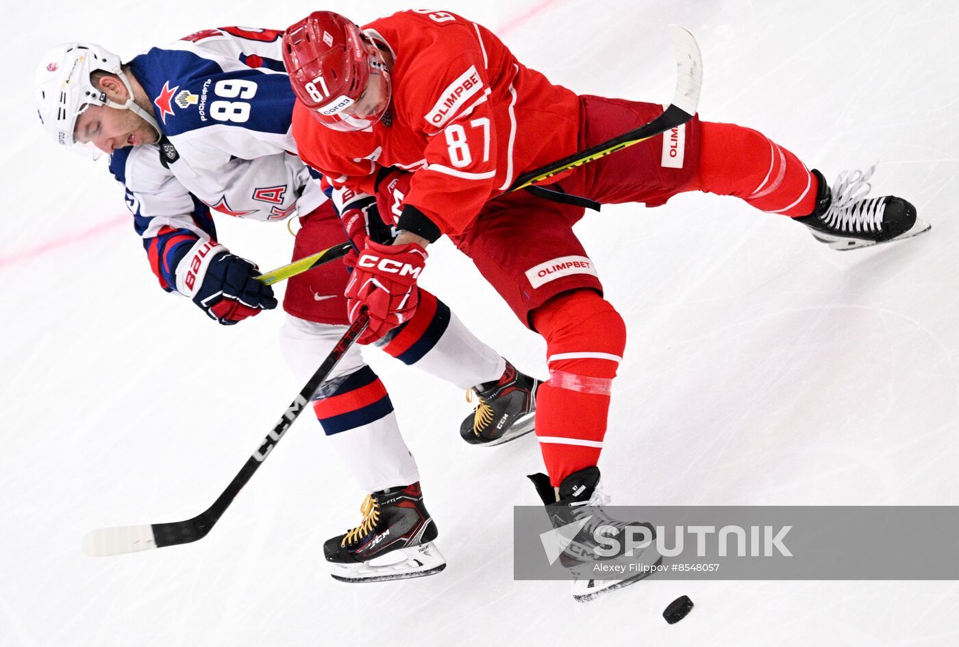 Russia Ice Hockey Kontinental League Spartak - CSKA
