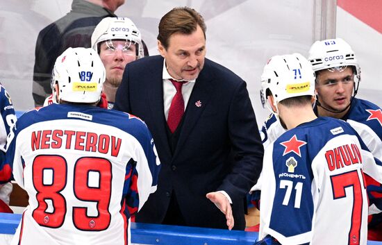 Russia Ice Hockey Kontinental League Spartak - CSKA