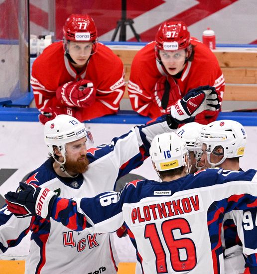 Russia Ice Hockey Kontinental League Spartak - CSKA