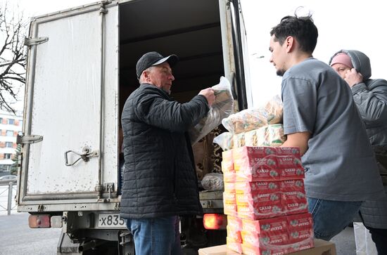 Russia Israel Palestine Tensions Humanitarian Aid