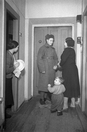 Donation of blood during World War II