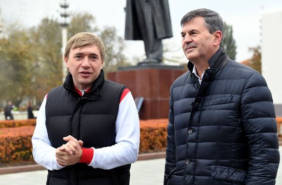 International RUSSIA EXPO forum and exhibition. 1000 Pioneers musical