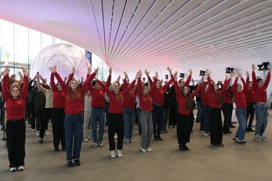 International RUSSIA EXPO forum and exhibition. ATOM pavilion opening ceremony