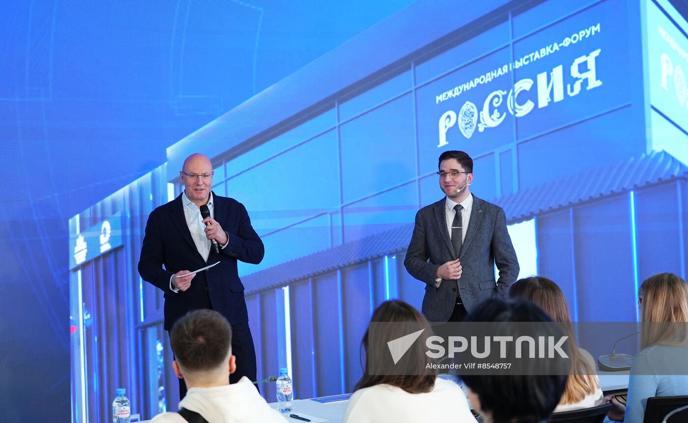 Deputy Prime Minister Dmitry Chernyshenko attends opening of RUSSIA EXPO forum and exhibition