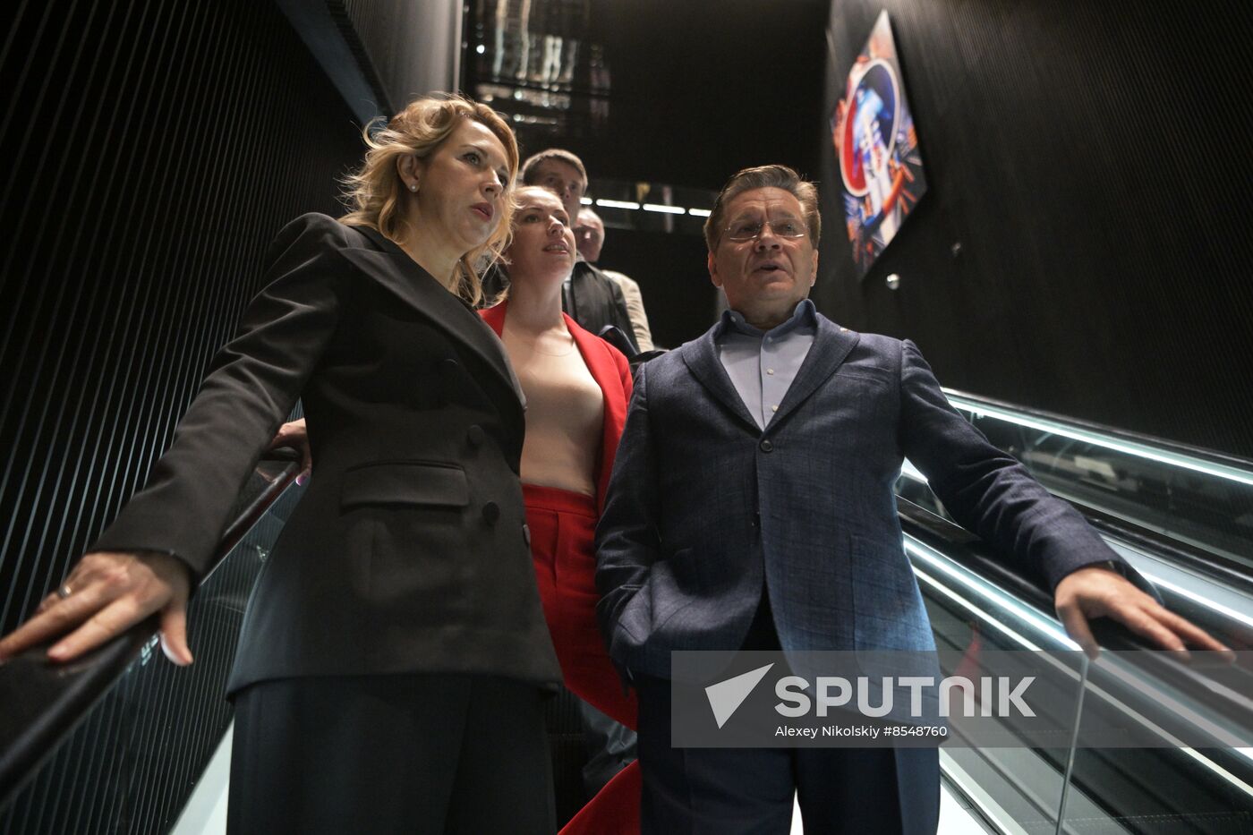 International RUSSIA EXPO forum and exhibition. ATOM pavilion opening ceremony