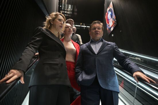 International RUSSIA EXPO forum and exhibition. ATOM pavilion opening ceremony