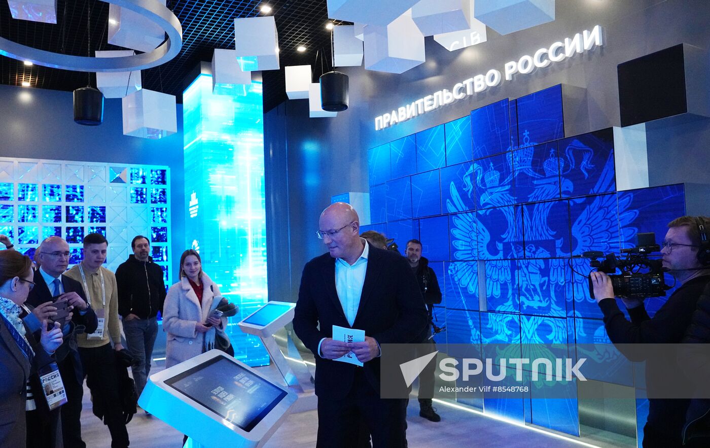 Deputy Prime Minister Dmitry Chernyshenko attends opening of RUSSIA EXPO forum and exhibition