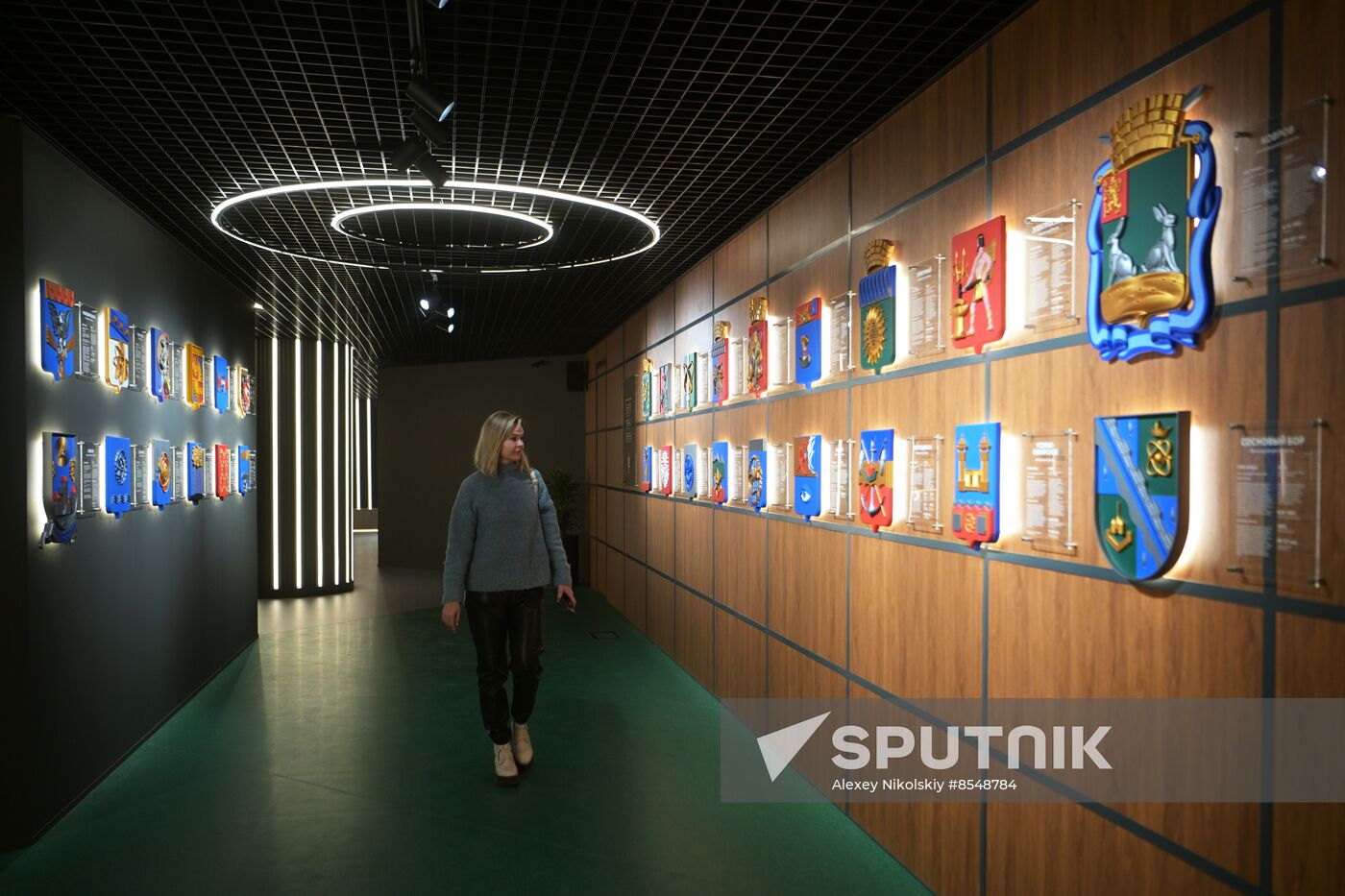 International RUSSIA EXPO forum and exhibition. ATOM pavilion opening ceremony