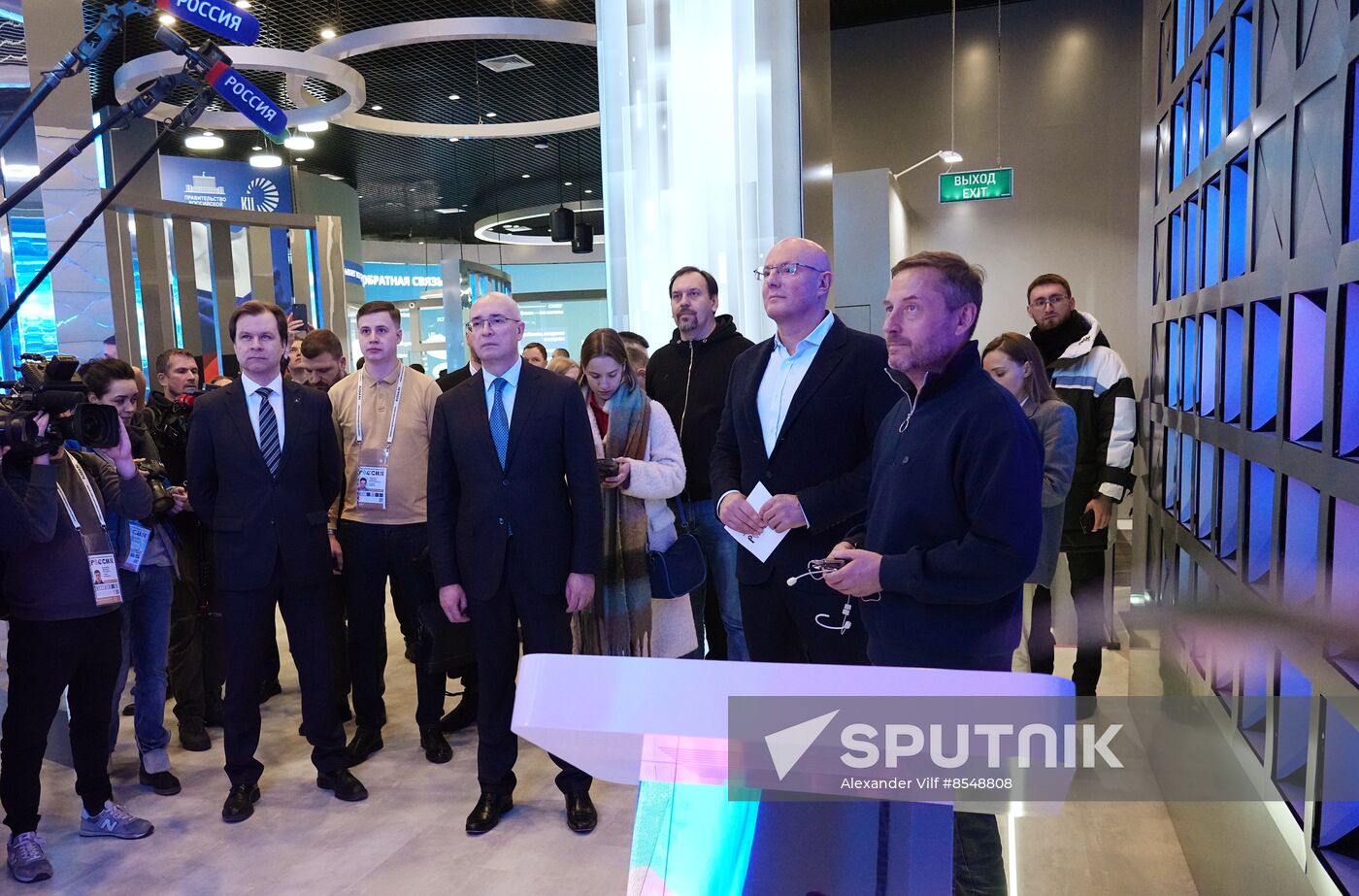 Deputy Prime Minister Dmitry Chernyshenko attends opening of RUSSIA EXPO forum and exhibition