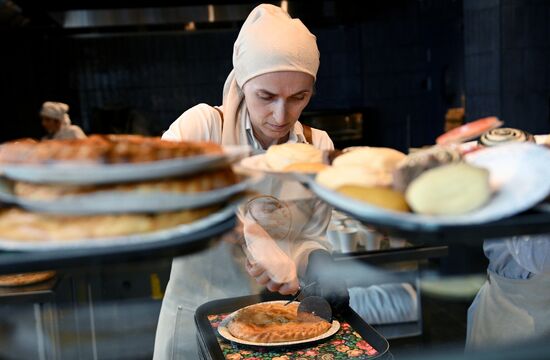 International RUSSIA EXPO forum and exhibition. Russia – Land of Taste festival. Russian Cuisine House. Location: Russia, Moscow. Author: Kirill Zykov/ANO “Directorate for Sports and Social Projects”. International RUSSIA EXPO forum and exhibition. Russia – Land of Taste festival