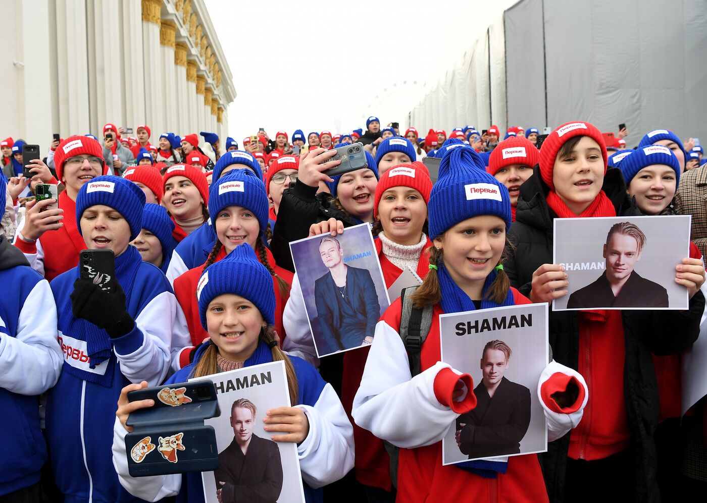 International RUSSIA EXPO forum and exhibition. 1000 Pioneers musical