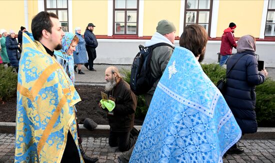 Russia Religion Our Lady of Kazan Icon Feast