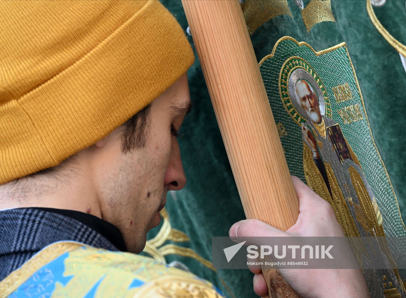 Russia Religion Our Lady of Kazan Icon Feast