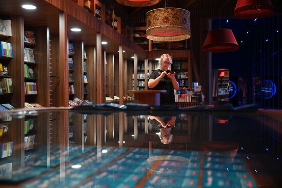 International RUSSIA EXPO forum and exhibition. Gazprom pavilion