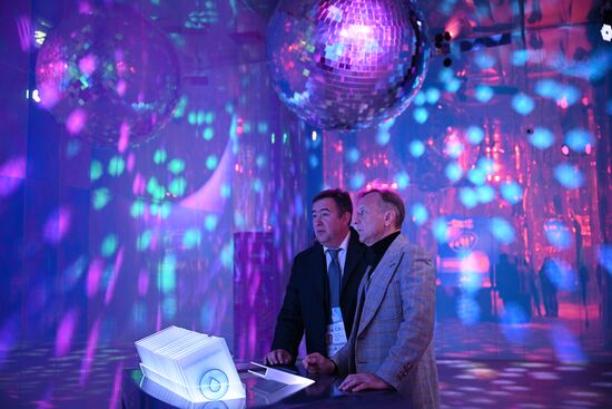 International RUSSIA EXPO forum and exhibition. Gazprom pavilion