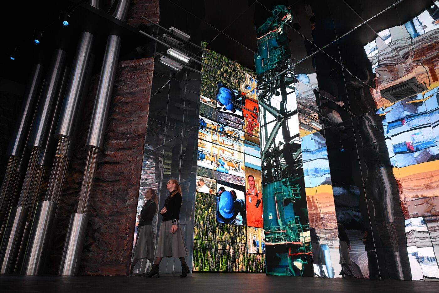 International RUSSIA EXPO forum and exhibition. Gazprom pavilion