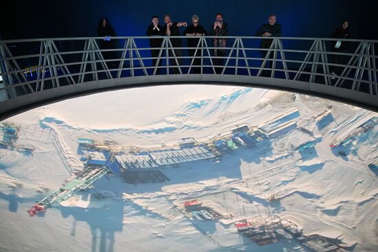 International RUSSIA EXPO forum and exhibition. Gazprom pavilion