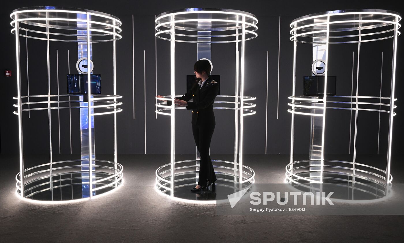 International RUSSIA EXPO forum and exhibition. Opening of Energy Ministry's display