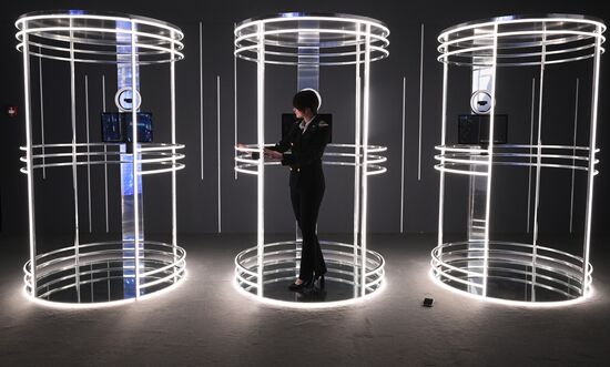 International RUSSIA EXPO forum and exhibition. Opening of Energy Ministry's display