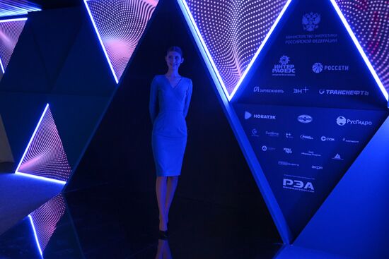 International RUSSIA EXPO forum and exhibition. Opening of Energy Ministry's display