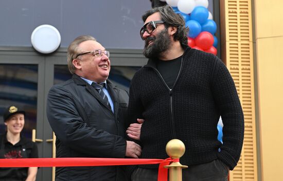 International RUSSIA EXPO forum and exhibition. Russia – Land of Taste festival. Russian Cuisine House. Alexei Dobashin, General Director, Krost (left) and Alexei Vasilchuk, restaurateur, owner of the Vasilchuki Restaurant Group. Location: Russia, Moscow. Author: Kirill Zykov/ANO “Directorate for Sports and Social Projects”. International RUSSIA EXPO forum and exhibition. Russia – Land of Taste festival