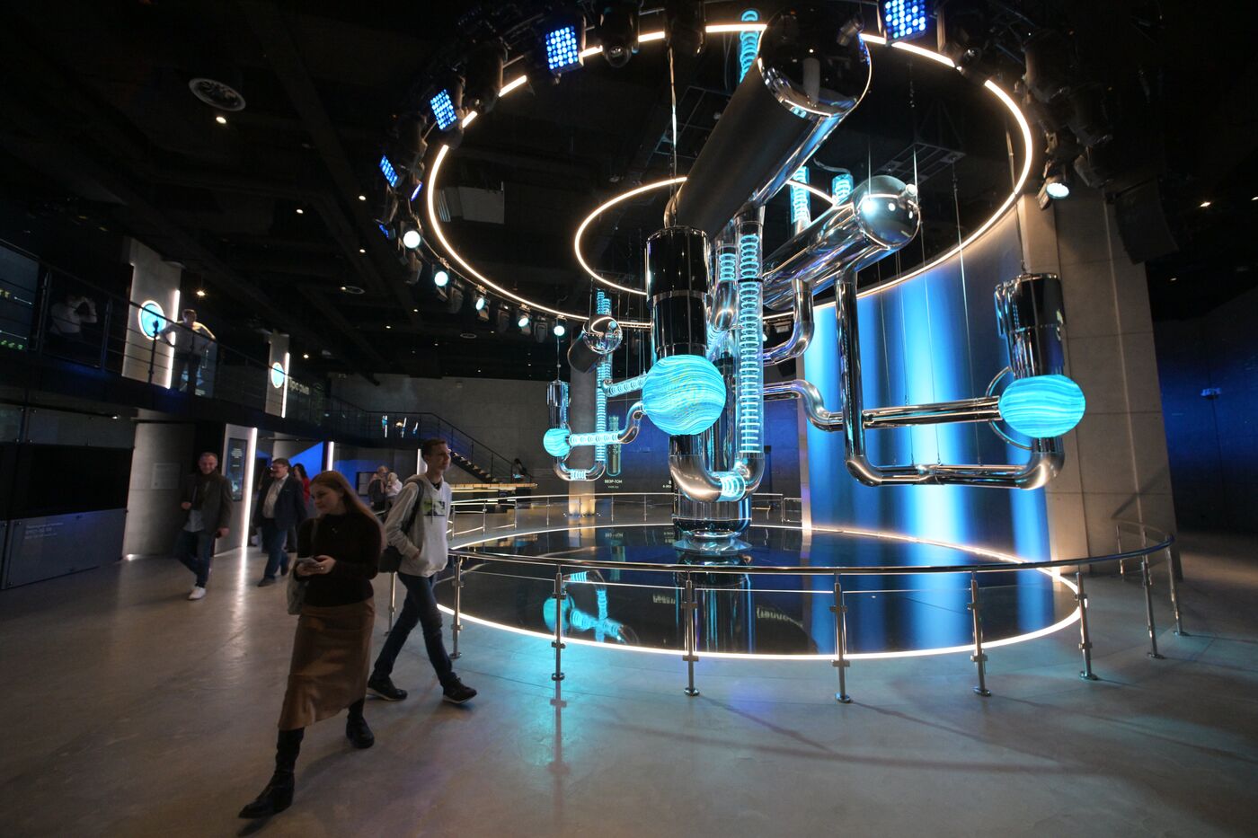 International RUSSIA EXPO forum and exhibition. ATOM pavilion opening ceremony