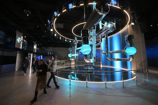 International RUSSIA EXPO forum and exhibition. ATOM pavilion opening ceremony