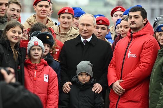 Russia Putin Unity Day