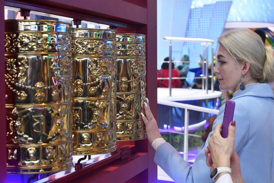 The International RUSSIA EXPO forum and exhibition. Pavilion No.75. Location: Russia, Moscow. Author: Mikhail Voskresenskiy/Sputnik. RUSSIA EXPO