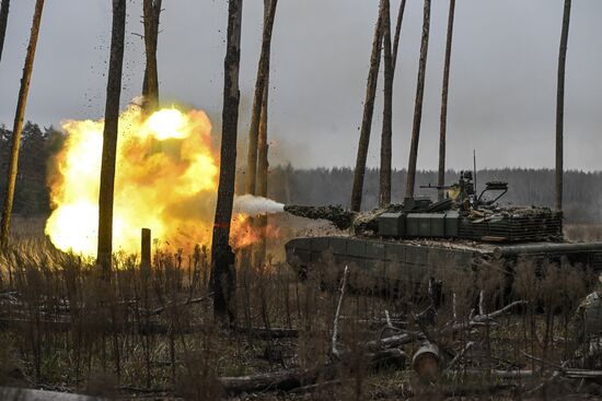 Russia Ukraine Military Operation Tank Crews