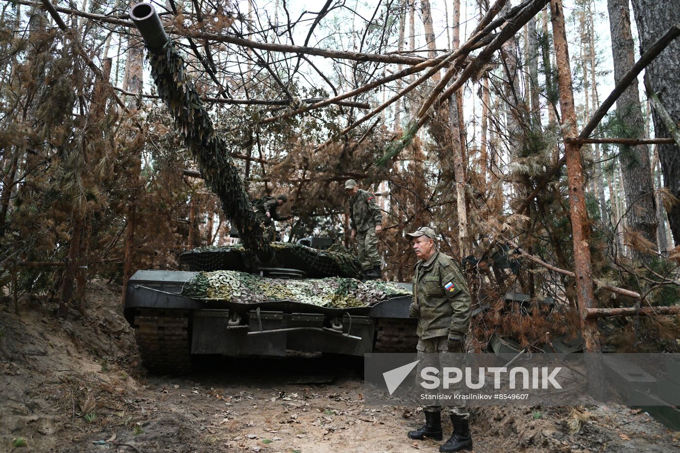 Russia Ukraine Military Operation Tank Crews