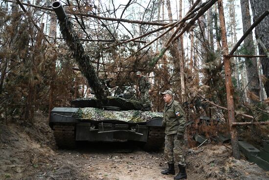 Russia Ukraine Military Operation Tank Crews