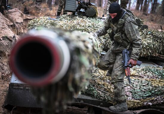 Russia Ukraine Military Operation Tank Crews