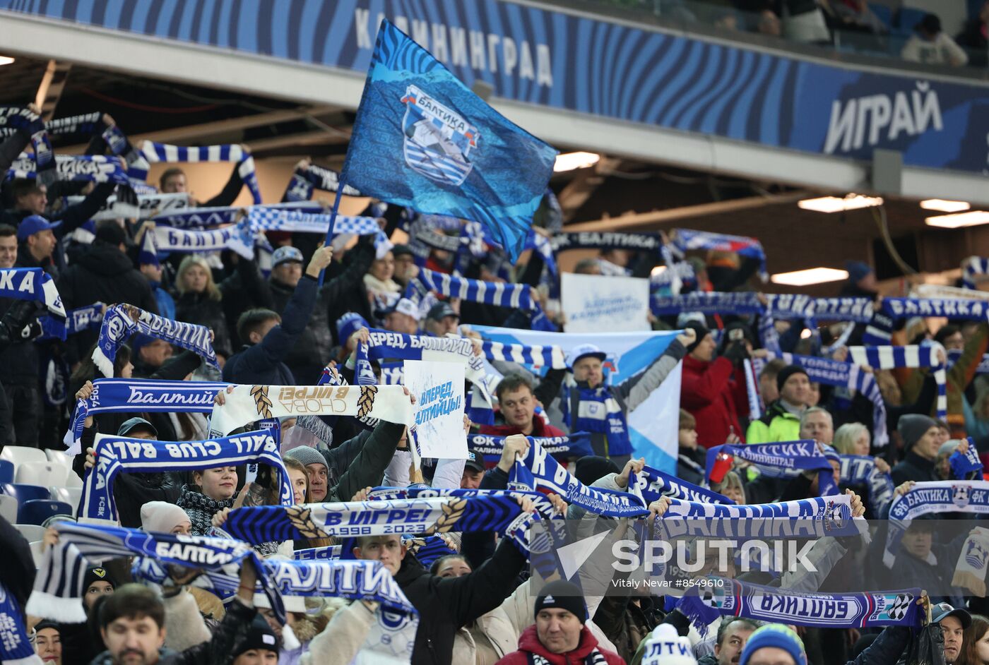 Russia Soccer Premier-League Baltika - Zenit