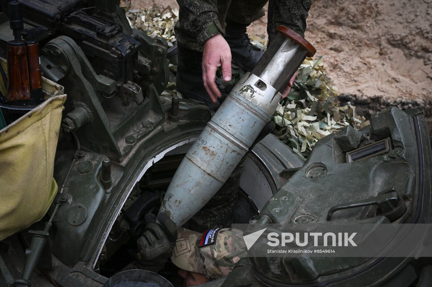 Russia Ukraine Military Operation Tank Crews