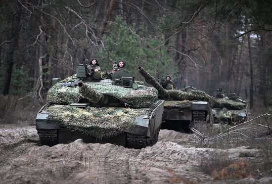 Russia Ukraine Military Operation Tank Crews