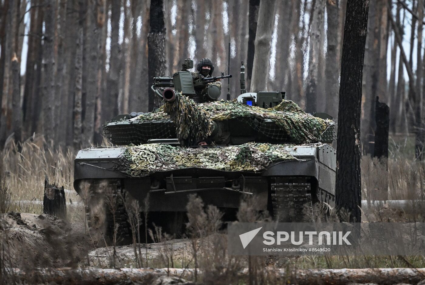 Russia Ukraine Military Operation Tank Crews
