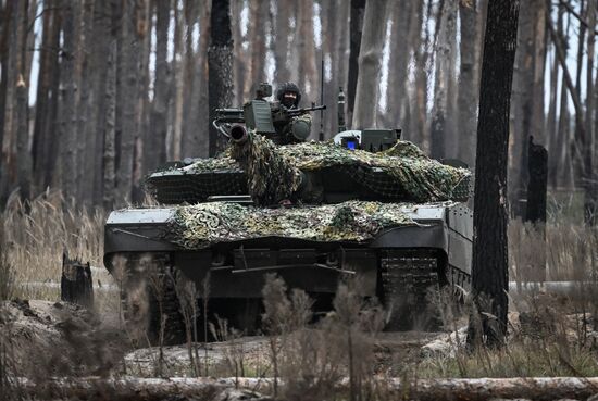 Russia Ukraine Military Operation Tank Crews