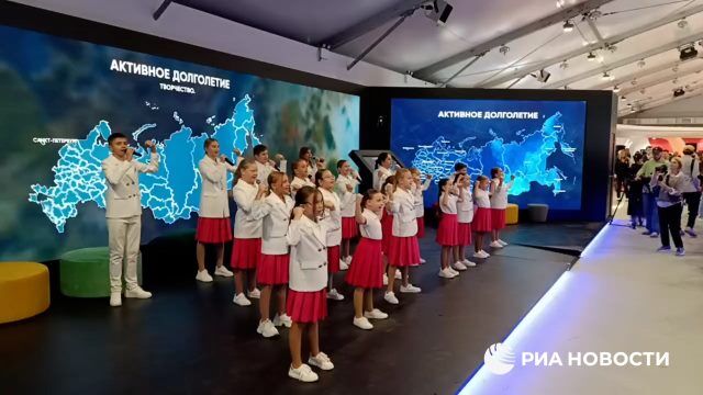 Russian Ministry of Labor's pavilion "Family. Work. Longevity" opens at RUSSIA EXPO