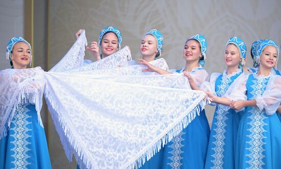 International RUSSIA EXPO forum and exhibition. Wind Rose international children's and youth arts competition