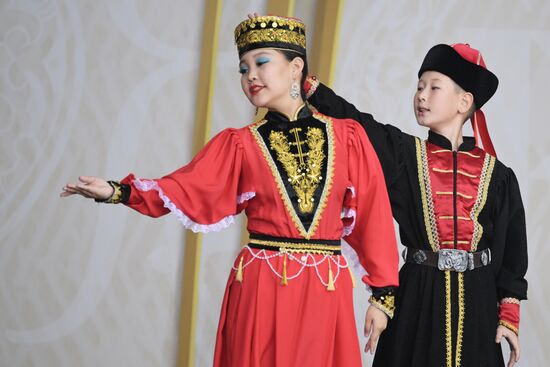 International RUSSIA EXPO forum and exhibition. Wind Rose international children's and youth arts competition